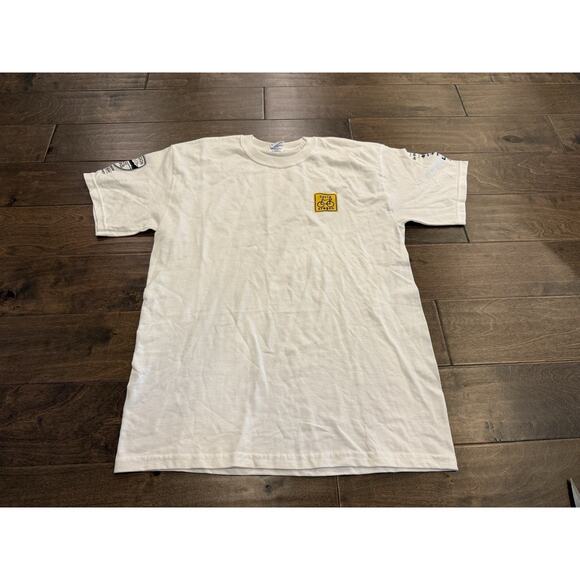 Cycle Oregon Men’s White 2008 A Weekend At The Beach Short Sleeve T-Shirt Size M - Picture 2 of 9